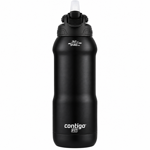 Contigo FIT ATSPT STRAW SS 32OZ LICORICE