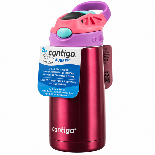 Contigo AUBREY 13OZ SS AZALEA PANSY
